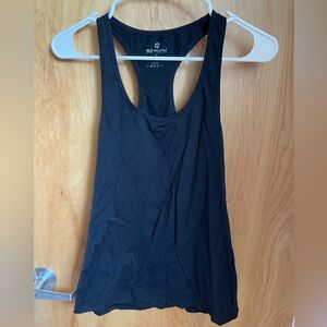 Black tank top